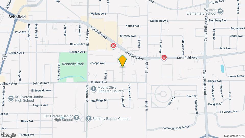 5856 Delikowski St, Unit 5856 Map and Location Details