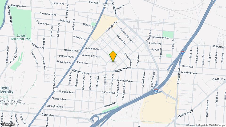 2317 Monroe Ave, Unit 1 Mapa y Detalles de la Ubicación