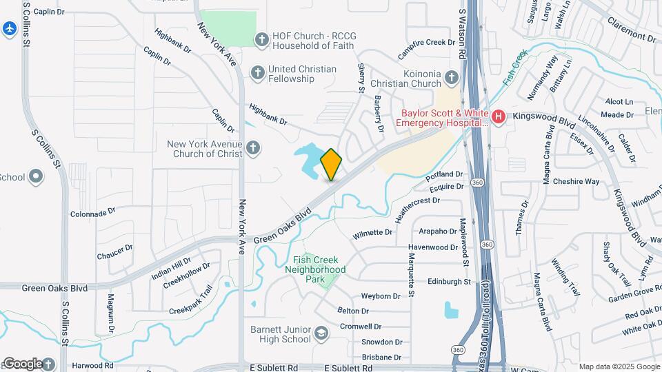5512 Gessner Ct Map and Location Details