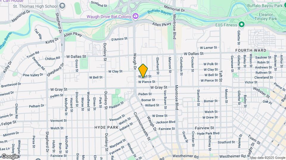 1324 W Pierce St Mapa y Detalles de la Ubicación