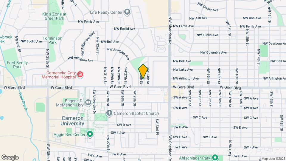 17 NW 25th St Map and Location Details