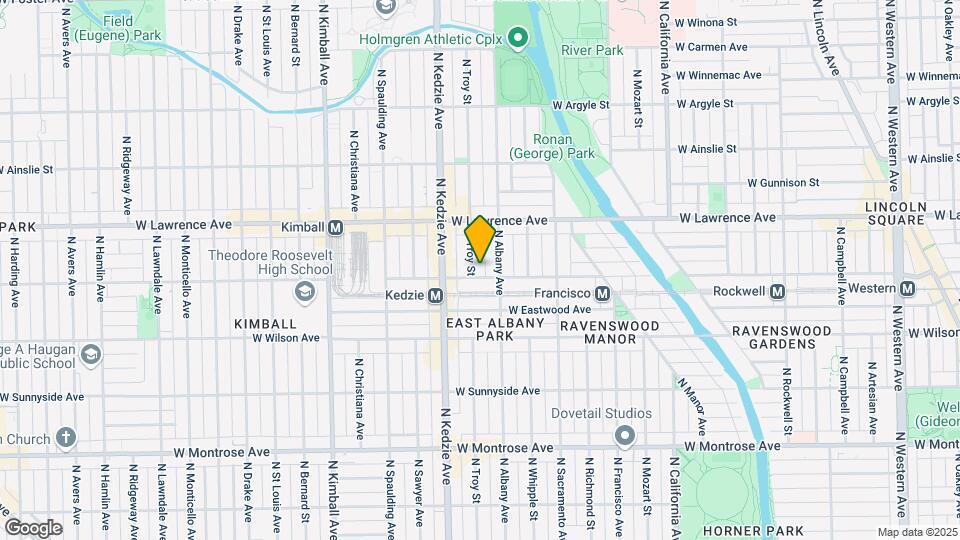 4705 N Troy St Mapa y Detalles de la Ubicación