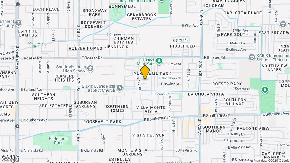 1216 E Graham Trail Map and Location Details