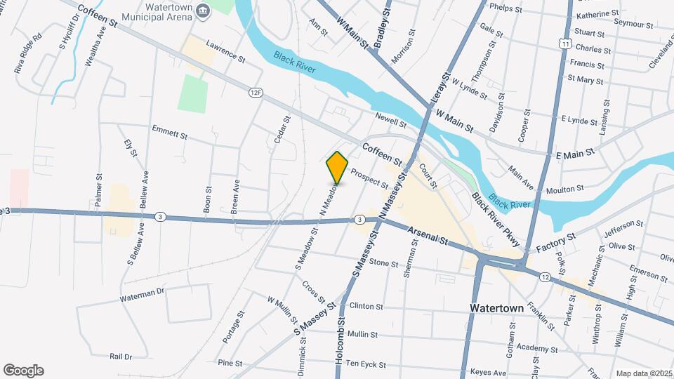 140 N Meadow St Map and Location Details