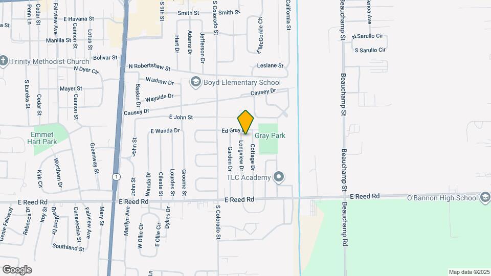 1140 Longview Dr Map and Location Details
