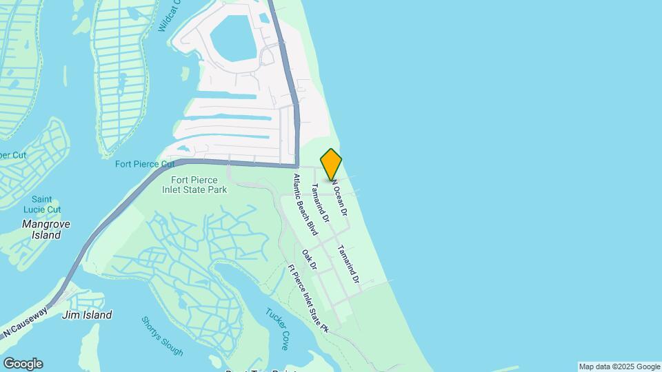 2503 N Ocean Dr Map and Location Details