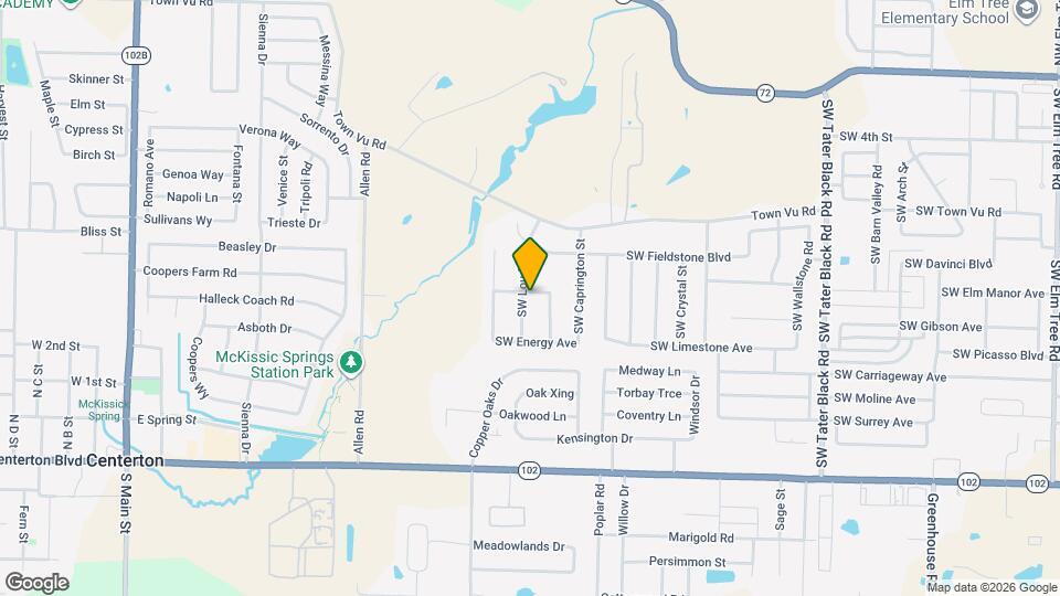801 SW Loudon Dr Map and Location Details