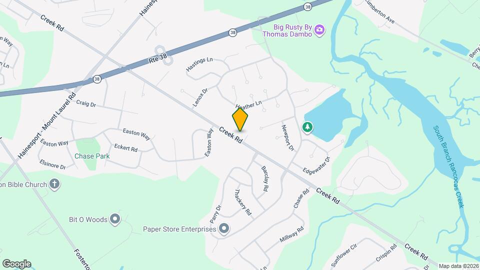 1919 Creek Rd Map and Location Details