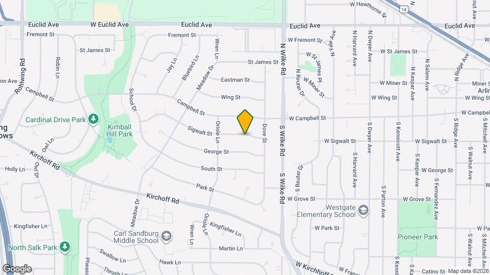 2203 Sigwalt St Map and Location Details