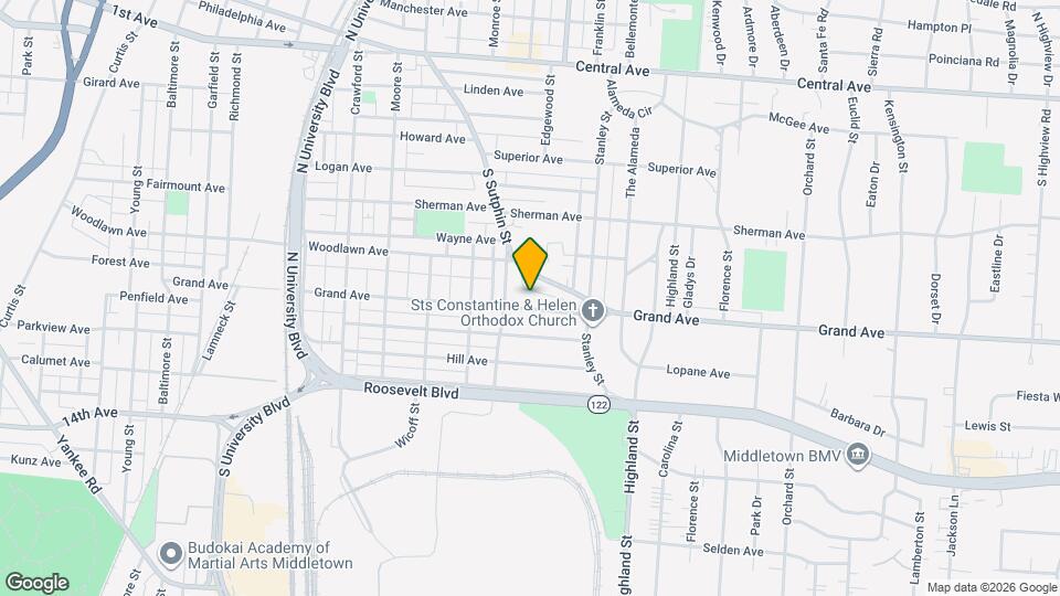 2311 Grand Ave Map and Location Details