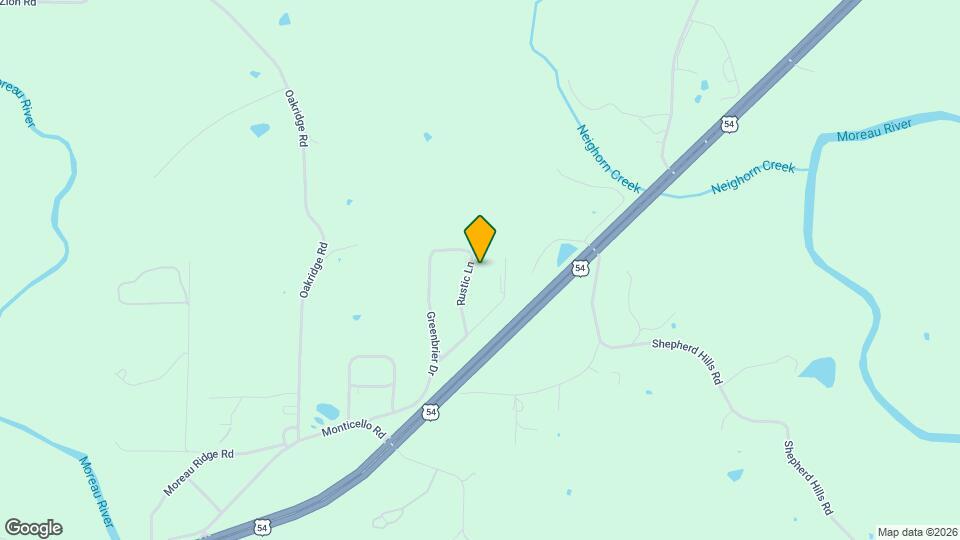 3913 Rustic Ln Map and Location Details