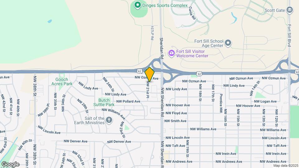 2811 NW 21st Pl Map and Location Details