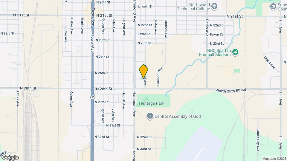 2703 Cumming Ave Map and Location Details