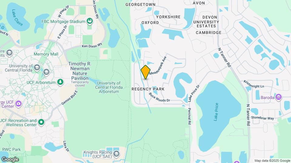4208 Boca Woods Dr Map and Location Details