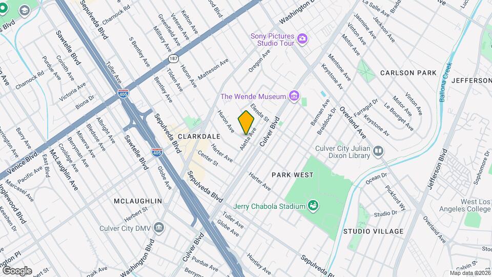 11012 Aletta Ave, Unit Roel Vandergoot Mapa y Detalles de la Ubicación