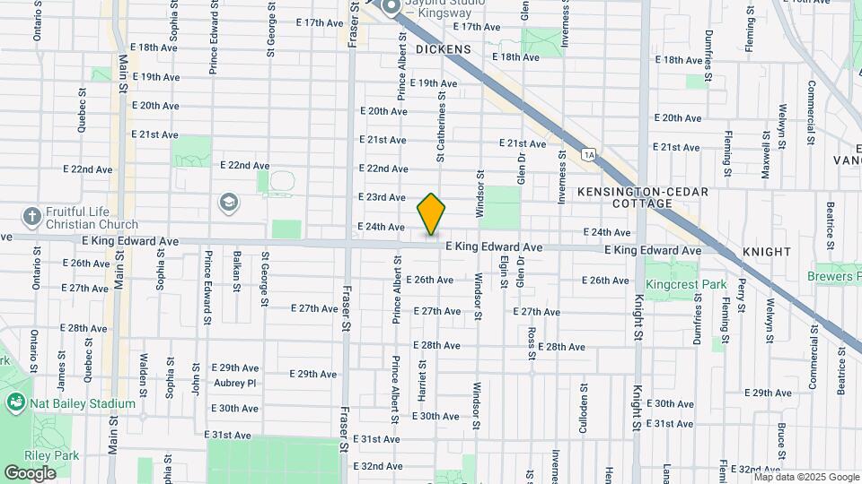 885 E King Edward Ave Map and Location Details