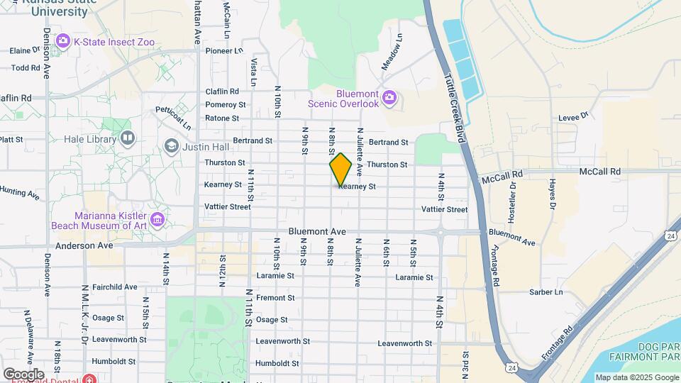 721 Kearney St Map and Location Details