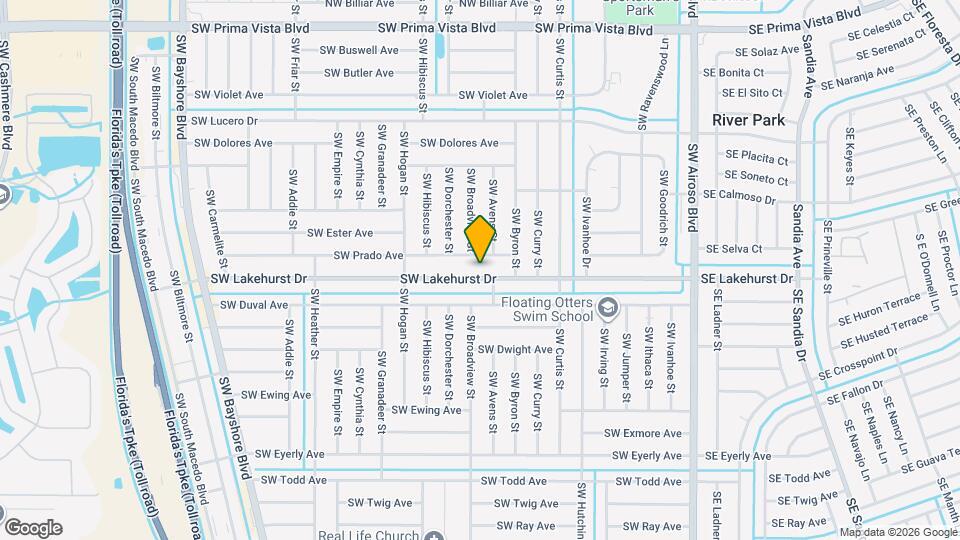 407 SW Lakehurst Dr Mapa y Detalles de la Ubicación