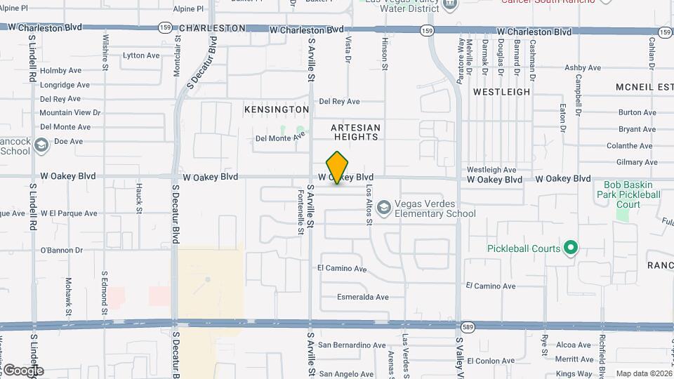 4212 Las Lomas Ave, Unit Studio Map and Location Details