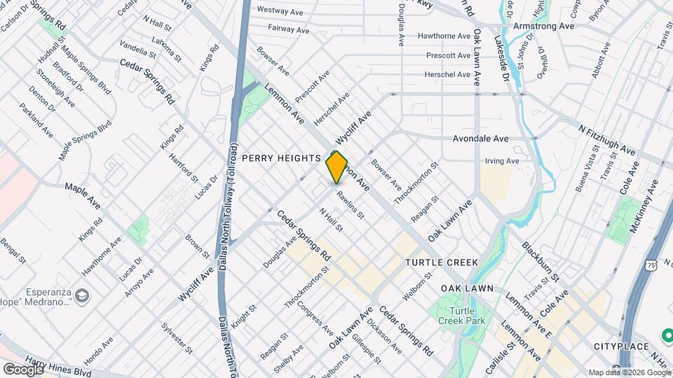 3404 Douglas Ave Map and Location Details