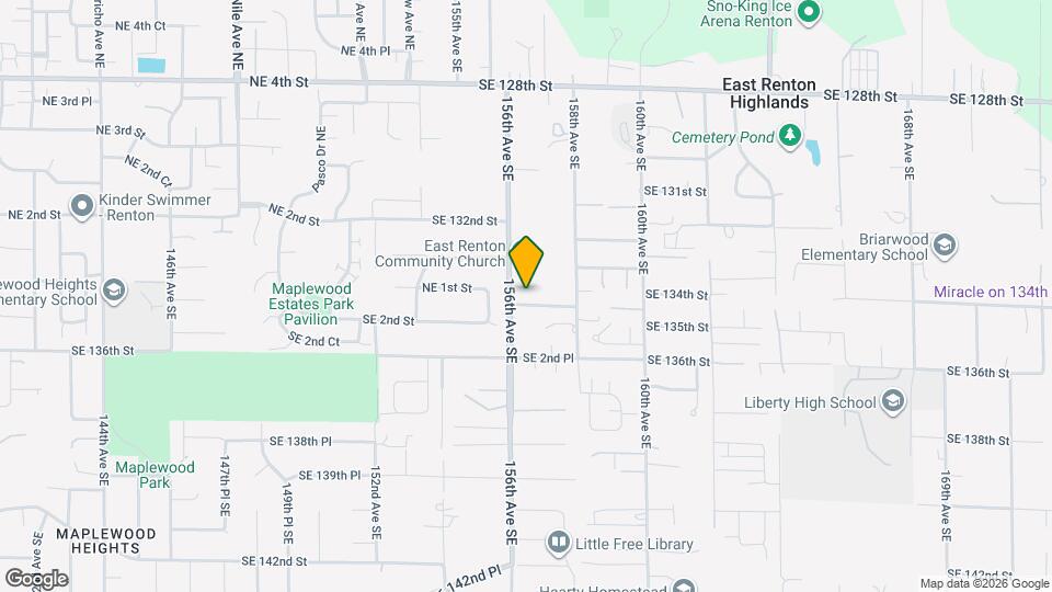 6510 NE 1st St Map and Location Details
