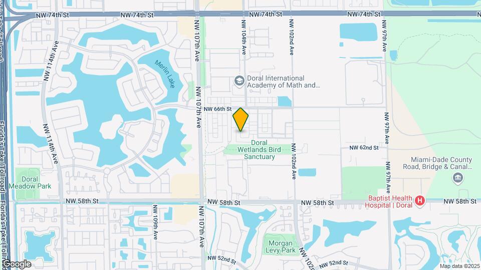 6309 NW 104th Ct Map and Location Details