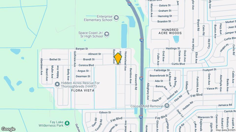 6540 Addie Ave Map and Location Details