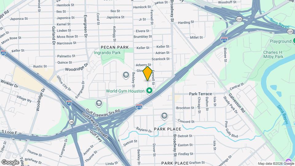 2622 Metcalf St Map and Location Details