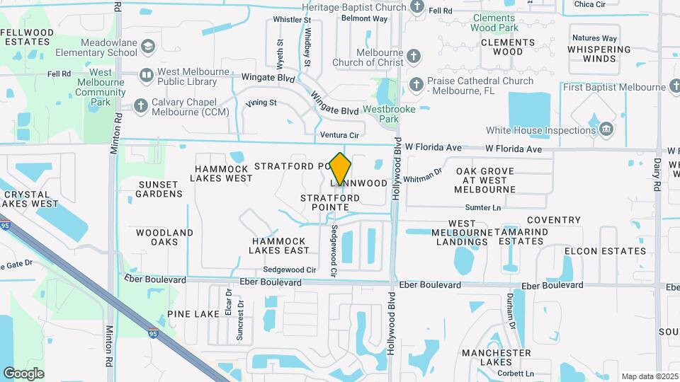 875 Sedgewood Cir Map and Location Details
