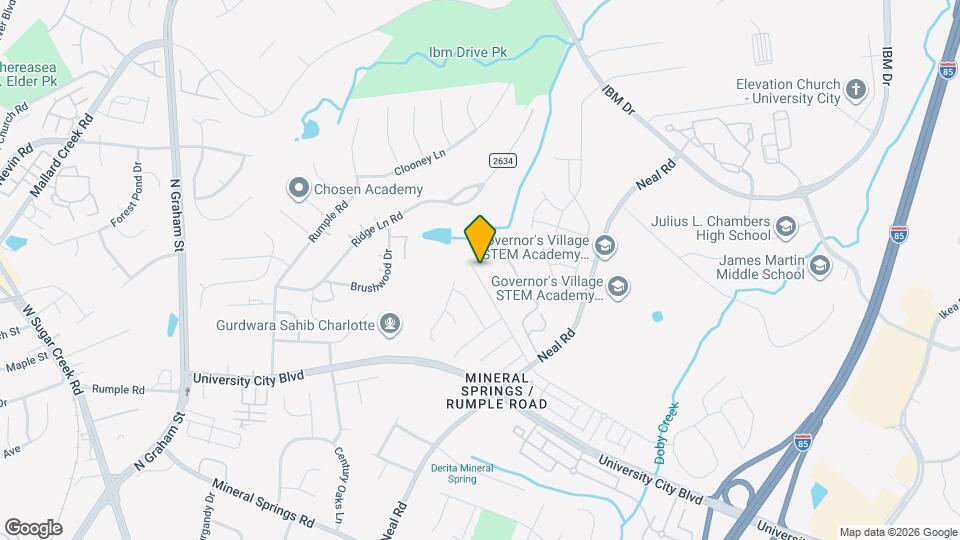 1534 Rumstone Ln Mapa y Detalles de la Ubicación