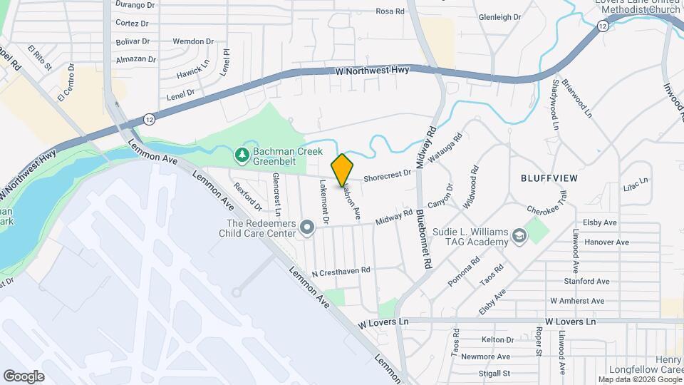 8715 Labron Ave Map and Location Details