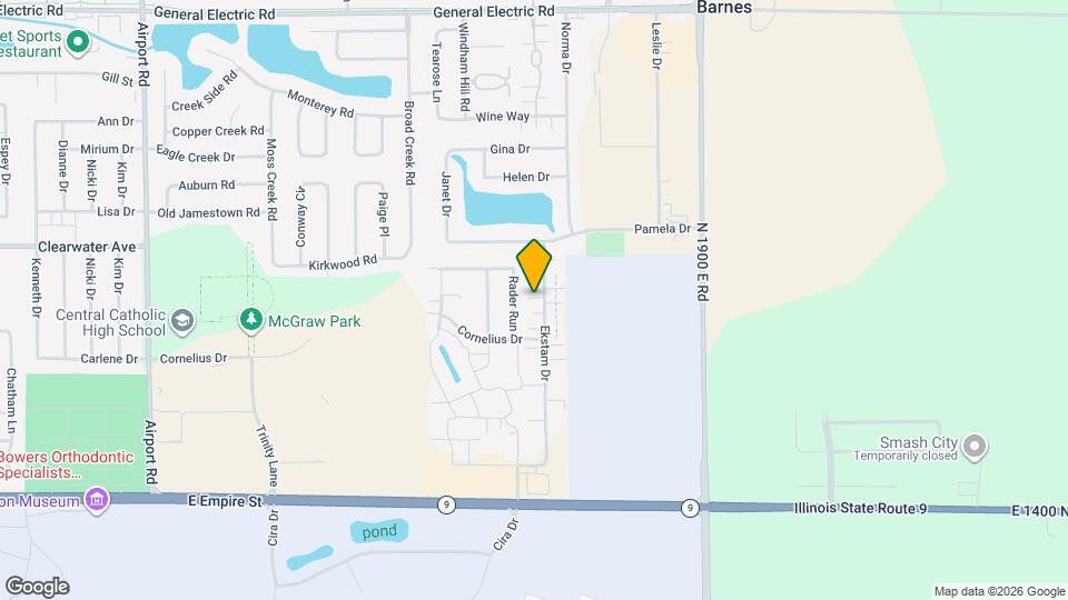 1110 Ekstam Dr Mapa y Detalles de la Ubicación