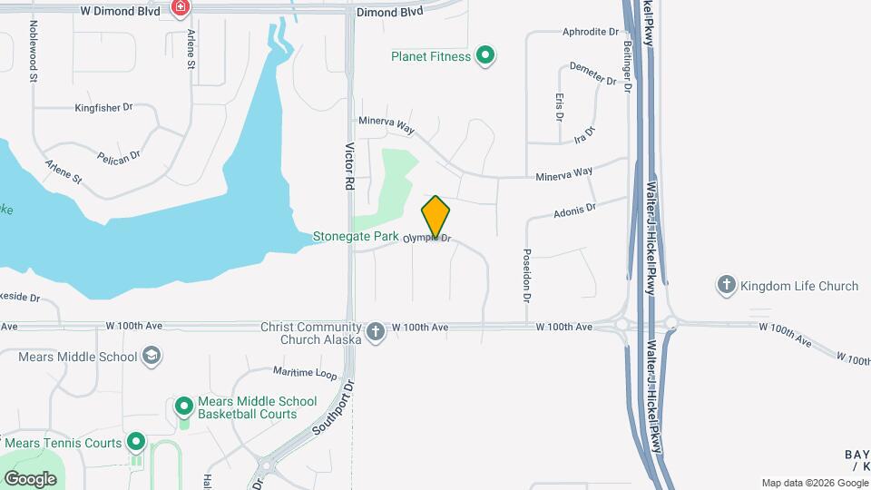 2060 Olympic Dr Map and Location Details