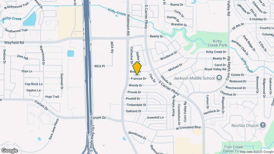 830 Frances Dr Map and Location Details