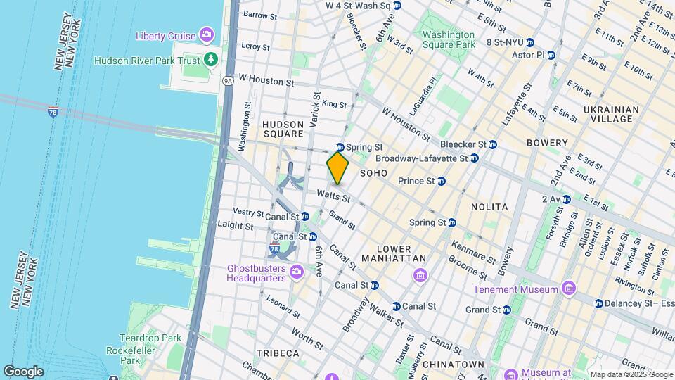525-527 Broome St Map and Location Details