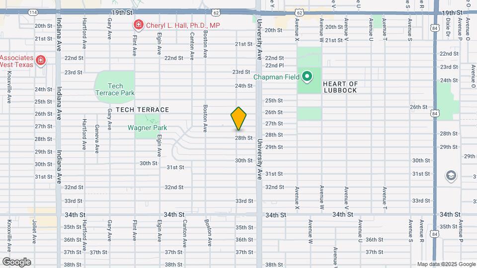 2518 28th St Map and Location Details