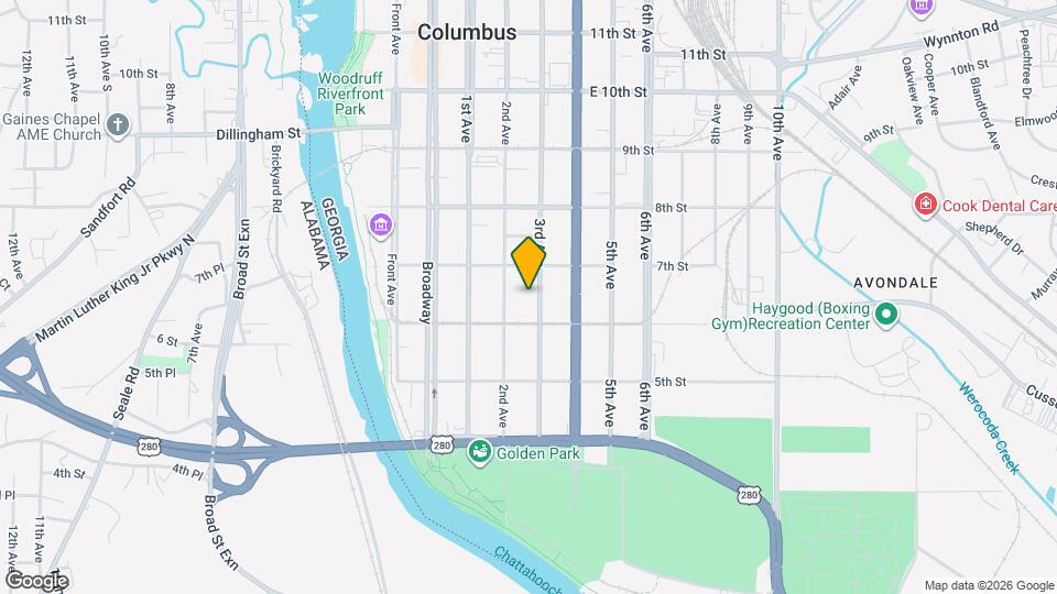 619 3rd Ave Mapa y Detalles de la Ubicación