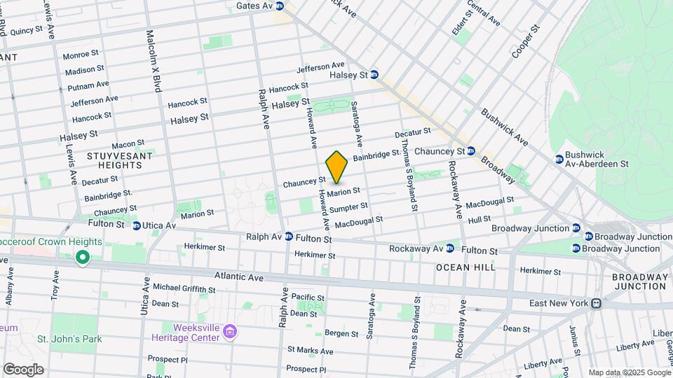 265 Marion St Map and Location Details