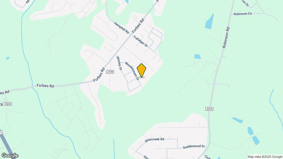 504 Woodstream Dr Map and Location Details