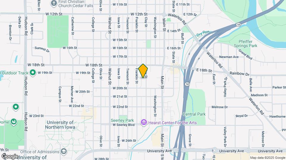 1923 Clay St Map and Location Details