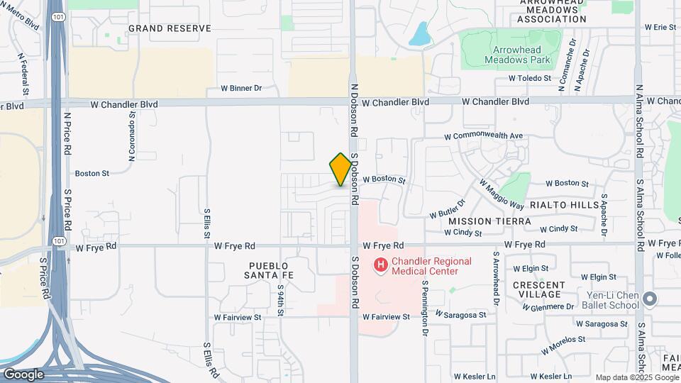 2048 W Butler Dr Map and Location Details