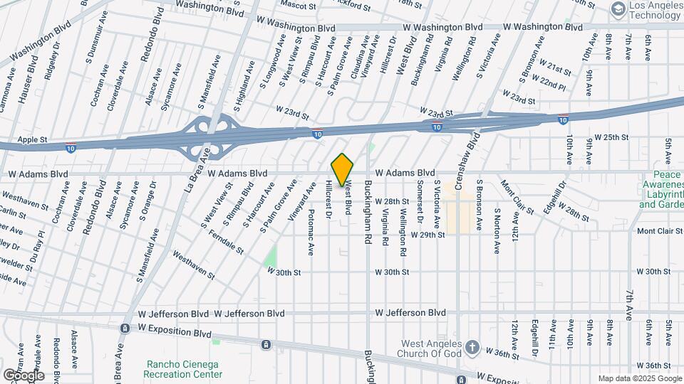 2627 West Blvd Map and Location Details