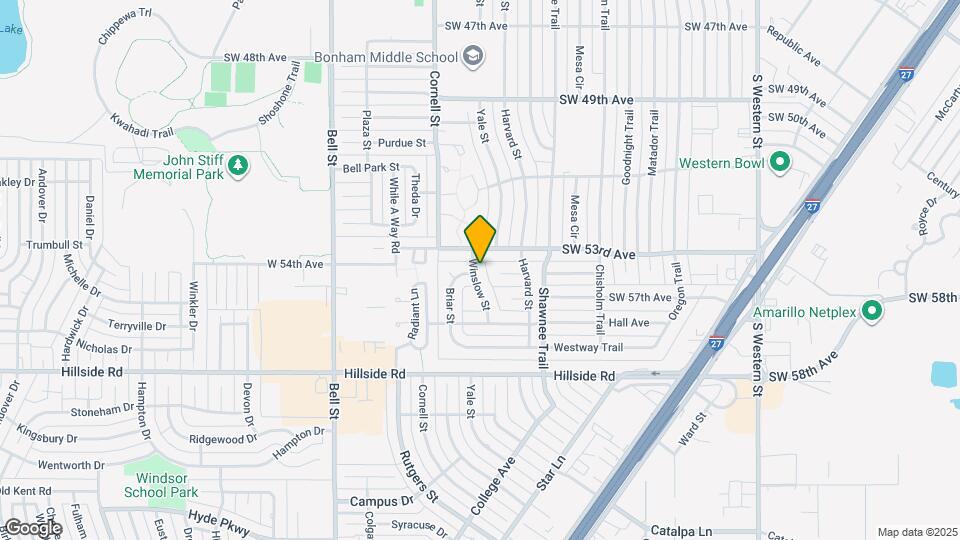 5307 Winslow St Map and Location Details