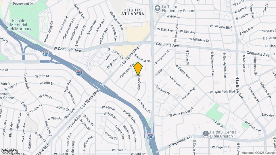 7035A Glasgow Ave Map and Location Details