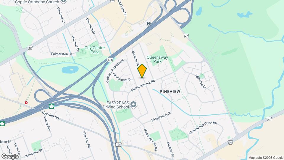 1396 Maxime St Map and Location Details