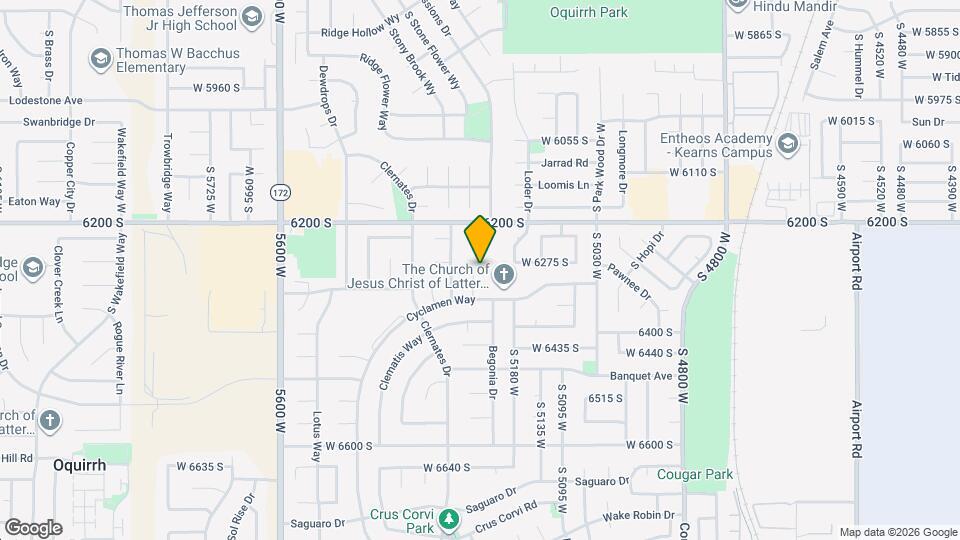 6291 S Cyclamen Sq Map and Location Details