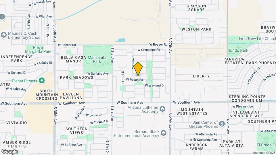 2906 W Pecan Rd Mapa y Detalles de la Ubicación