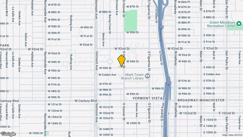 710 W 95th St Map and Location Details