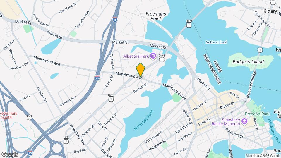 9 Prospect St, Unit 1 Map and Location Details