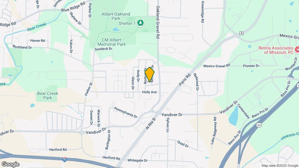 2501 McClure Dr Map and Location Details